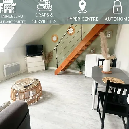 Lägenhet Appart'hotel Belle Helene Calme & Chic Montereau-Fault-Yonne